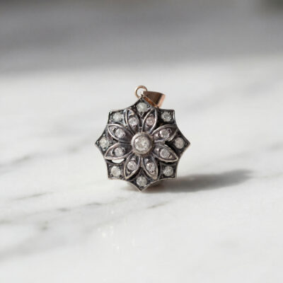 Vintage Flower Pendant