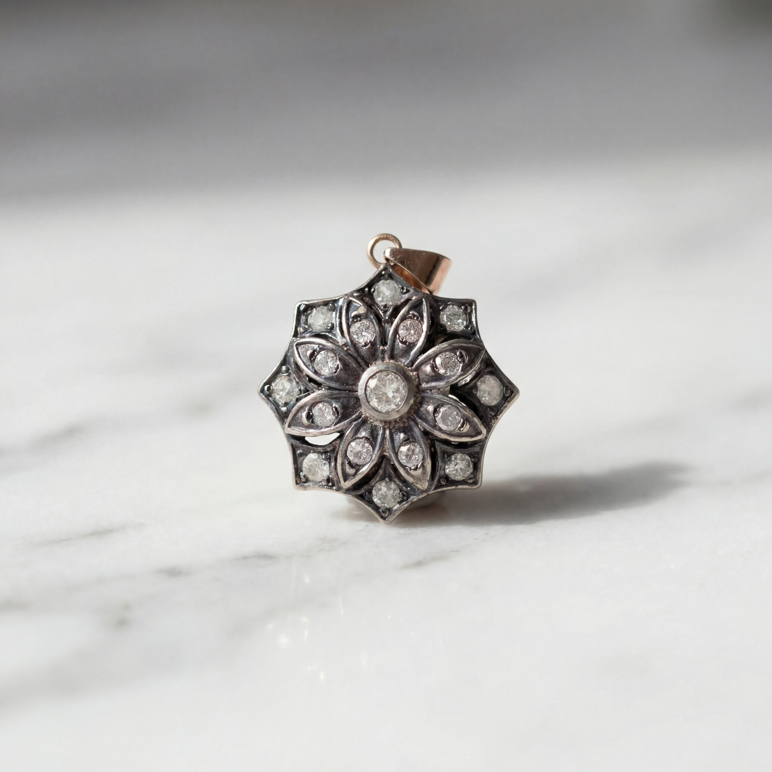 Vintage Flower Pendant